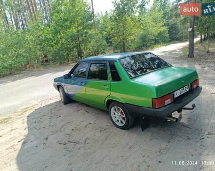 Синий ВАЗ 21099, объемом двигателя 1.6 л и пробегом 282 тыс. км за 1600 $, фото 9 на Automoto.ua