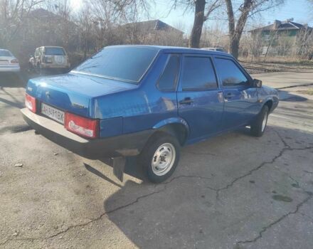 Синий ВАЗ 21099, объемом двигателя 1.6 л и пробегом 215 тыс. км за 1652 $, фото 3 на Automoto.ua