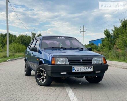 Синий ВАЗ 21099, объемом двигателя 1.5 л и пробегом 93 тыс. км за 2400 $, фото 3 на Automoto.ua