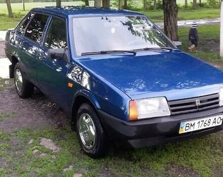 Синий ВАЗ 21099, объемом двигателя 1.6 л и пробегом 169 тыс. км за 3300 $, фото 4 на Automoto.ua