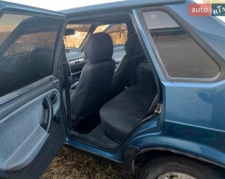 Синий ВАЗ 21099, объемом двигателя 1.6 л и пробегом 153 тыс. км за 2400 $, фото 8 на Automoto.ua