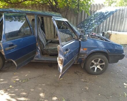 Синий ВАЗ 21099, объемом двигателя 1.5 л и пробегом 300 тыс. км за 1200 $, фото 8 на Automoto.ua