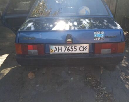 Синий ВАЗ 21099, объемом двигателя 1.5 л и пробегом 300 тыс. км за 1200 $, фото 3 на Automoto.ua