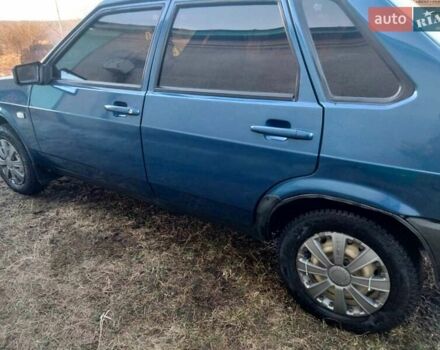 Синий ВАЗ 21099, объемом двигателя 1.6 л и пробегом 153 тыс. км за 2400 $, фото 4 на Automoto.ua