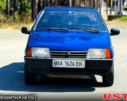 Синий ВАЗ 21099, объемом двигателя 1.6 л и пробегом 175 тыс. км за 1850 $, фото 1 на Automoto.ua