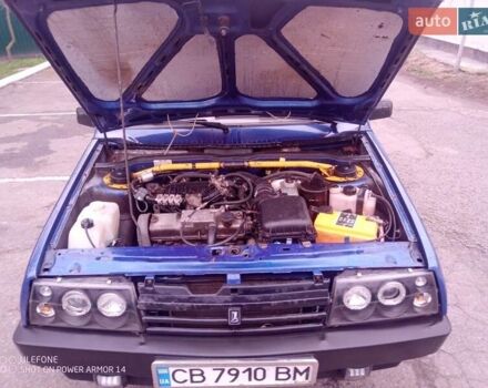 Синий ВАЗ 21099, объемом двигателя 1.6 л и пробегом 202 тыс. км за 2100 $, фото 2 на Automoto.ua