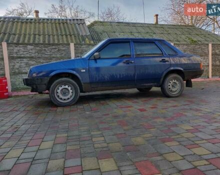 Синий ВАЗ 21099, объемом двигателя 1.6 л и пробегом 150 тыс. км за 2250 $, фото 6 на Automoto.ua