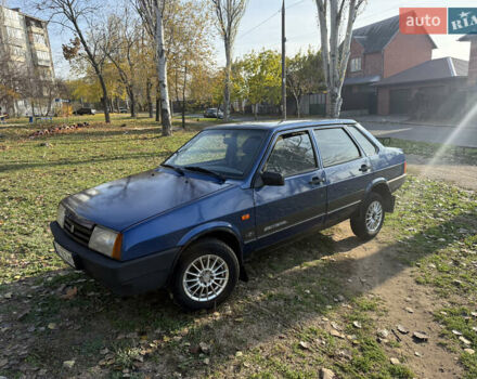 Синий ВАЗ 21099, объемом двигателя 1.6 л и пробегом 165 тыс. км за 1950 $, фото 12 на Automoto.ua