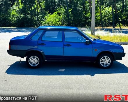 Синий ВАЗ 21099, объемом двигателя 1.6 л и пробегом 175 тыс. км за 1850 $, фото 2 на Automoto.ua