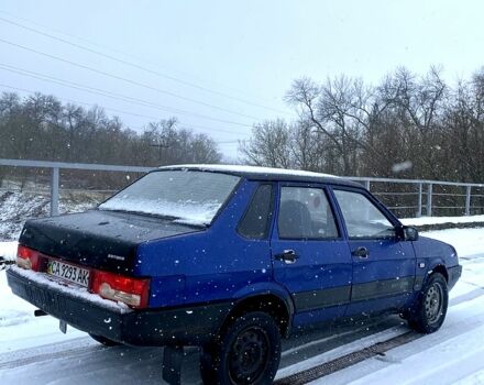 Синий ВАЗ 21099, объемом двигателя 1.6 л и пробегом 311 тыс. км за 1350 $, фото 3 на Automoto.ua