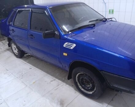 Синій ВАЗ 21099, об'ємом двигуна 1.6 л та пробігом 345 тис. км за 1800 $, фото 2 на Automoto.ua