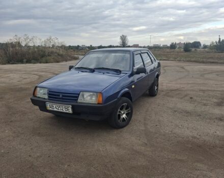 Синий ВАЗ 21099, объемом двигателя 0 л и пробегом 345 тыс. км за 1850 $, фото 3 на Automoto.ua