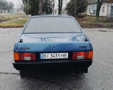 Синий ВАЗ 21099, объемом двигателя 1.6 л и пробегом 200 тыс. км за 1550 $, фото 7 на Automoto.ua