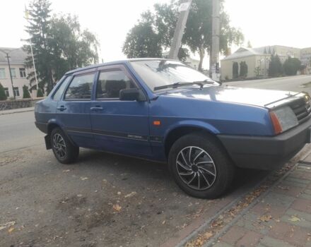 Синий ВАЗ 21099, объемом двигателя 1.6 л и пробегом 195 тыс. км за 1300 $, фото 2 на Automoto.ua