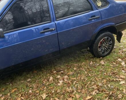 Синій ВАЗ 21099, об'ємом двигуна 1.6 л та пробігом 212 тис. км за 1100 $, фото 3 на Automoto.ua