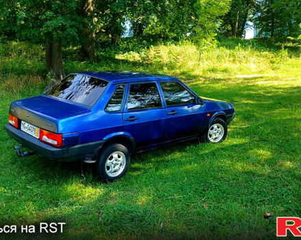 Синий ВАЗ 21099, объемом двигателя 1.6 л и пробегом 114 тыс. км за 1350 $, фото 3 на Automoto.ua