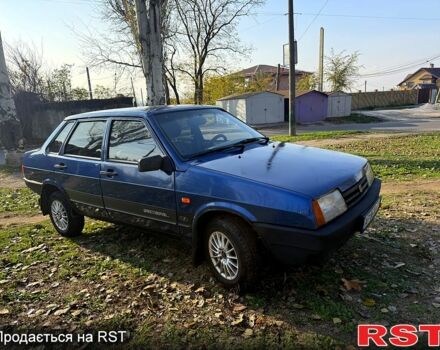 Синий ВАЗ 21099, объемом двигателя 1.6 л и пробегом 160 тыс. км за 1950 $, фото 5 на Automoto.ua