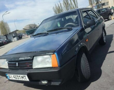 Синий ВАЗ 21099, объемом двигателя 1.6 л и пробегом 300 тыс. км за 1600 $, фото 1 на Automoto.ua