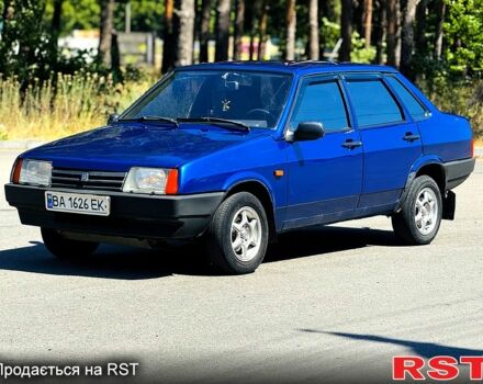 Синий ВАЗ 21099, объемом двигателя 1.6 л и пробегом 175 тыс. км за 1850 $, фото 7 на Automoto.ua