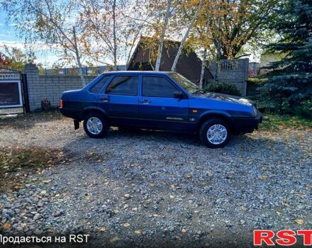 Синий ВАЗ 21099, объемом двигателя 1.6 л и пробегом 168 тыс. км за 2300 $, фото 4 на Automoto.ua