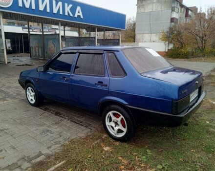 Синий ВАЗ 21099, объемом двигателя 1.5 л и пробегом 210 тыс. км за 100000 $, фото 2 на Automoto.ua