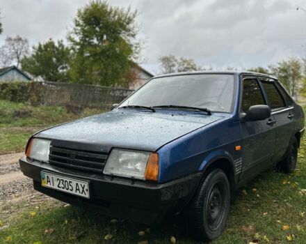 Синий ВАЗ 21099, объемом двигателя 1.6 л и пробегом 300 тыс. км за 969 $, фото 6 на Automoto.ua