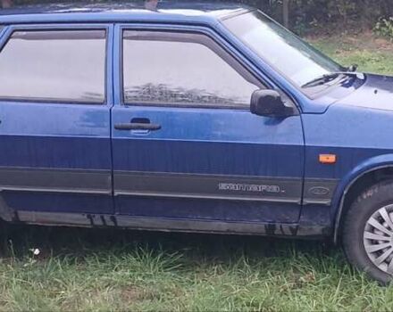 Синий ВАЗ 21099, объемом двигателя 1.6 л и пробегом 176 тыс. км за 1600 $, фото 4 на Automoto.ua