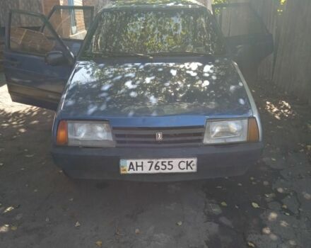 Синий ВАЗ 21099, объемом двигателя 1.5 л и пробегом 300 тыс. км за 1200 $, фото 6 на Automoto.ua