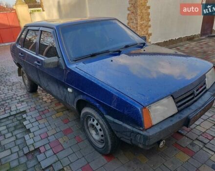 Синий ВАЗ 21099, объемом двигателя 1.6 л и пробегом 150 тыс. км за 2250 $, фото 16 на Automoto.ua