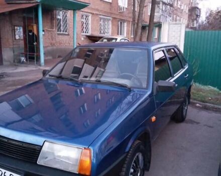 Синий ВАЗ 21099, объемом двигателя 1.6 л и пробегом 113 тыс. км за 2800 $, фото 3 на Automoto.ua