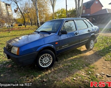 Синий ВАЗ 21099, объемом двигателя 1.6 л и пробегом 160 тыс. км за 1950 $, фото 12 на Automoto.ua