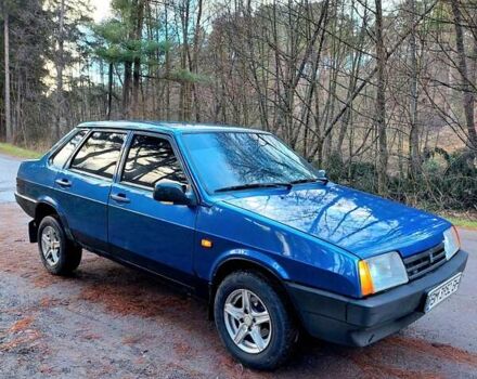 Синий ВАЗ 21099, объемом двигателя 1.6 л и пробегом 277 тыс. км за 1500 $, фото 6 на Automoto.ua