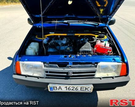 Синий ВАЗ 21099, объемом двигателя 1.6 л и пробегом 175 тыс. км за 1850 $, фото 13 на Automoto.ua