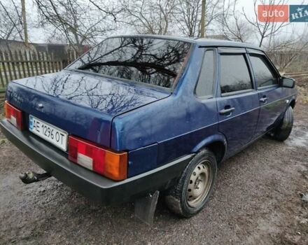 Синий ВАЗ 21099, объемом двигателя 1.6 л и пробегом 150 тыс. км за 2250 $, фото 27 на Automoto.ua