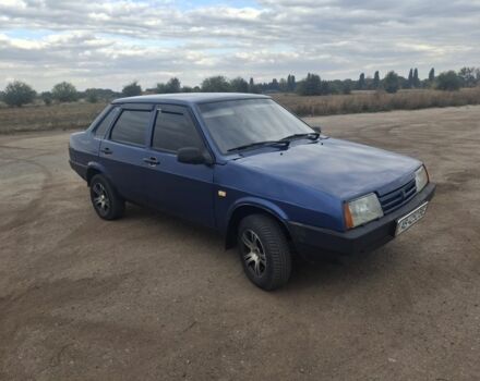 Синий ВАЗ 21099, объемом двигателя 0 л и пробегом 345 тыс. км за 1850 $, фото 2 на Automoto.ua