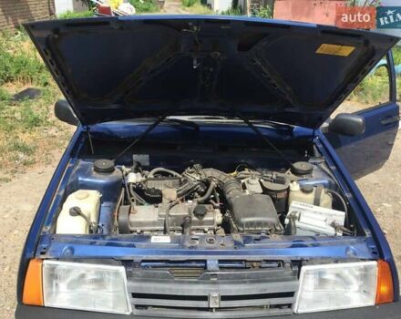 Синий ВАЗ 21099, объемом двигателя 1.6 л и пробегом 128 тыс. км за 1650 $, фото 3 на Automoto.ua