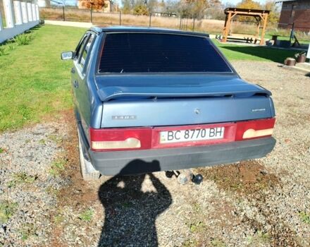 Синий ВАЗ 21099, объемом двигателя 1 л и пробегом 99 тыс. км за 1400 $, фото 5 на Automoto.ua