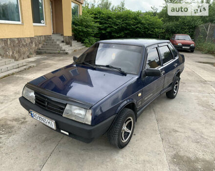 Синий ВАЗ 21099, объемом двигателя 1.6 л и пробегом 90 тыс. км за 2200 $, фото 7 на Automoto.ua