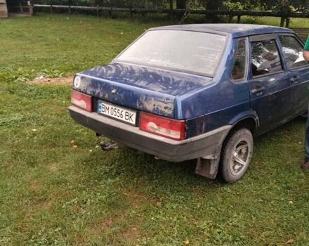 Синий ВАЗ 21099, объемом двигателя 1.6 л и пробегом 250 тыс. км за 1550 $, фото 22 на Automoto.ua