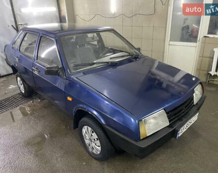Синій ВАЗ 21099, об'ємом двигуна 1.6 л та пробігом 250 тис. км за 1200 $, фото 1 на Automoto.ua