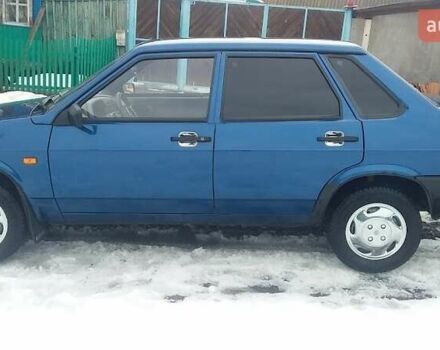 Синий ВАЗ 21099, объемом двигателя 1.6 л и пробегом 169 тыс. км за 3300 $, фото 14 на Automoto.ua