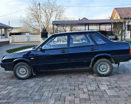 Синий ВАЗ 21099, объемом двигателя 1.6 л и пробегом 120 тыс. км за 2800 $, фото 2 на Automoto.ua