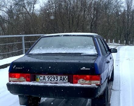 Синий ВАЗ 21099, объемом двигателя 1.6 л и пробегом 311 тыс. км за 1350 $, фото 2 на Automoto.ua