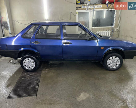 Синій ВАЗ 21099, об'ємом двигуна 1.6 л та пробігом 250 тис. км за 1200 $, фото 2 на Automoto.ua