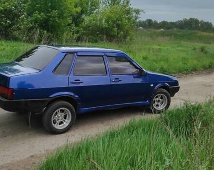 Синий ВАЗ 21099, объемом двигателя 1.6 л и пробегом 212 тыс. км за 1800 $, фото 6 на Automoto.ua