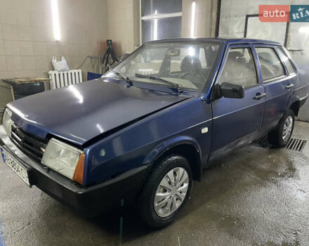Синій ВАЗ 21099, об'ємом двигуна 1.6 л та пробігом 250 тис. км за 1200 $, фото 4 на Automoto.ua