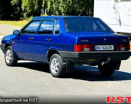Синий ВАЗ 21099, объемом двигателя 1.6 л и пробегом 175 тыс. км за 1850 $, фото 5 на Automoto.ua