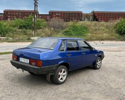 Синий ВАЗ 21099, объемом двигателя 1.6 л и пробегом 240 тыс. км за 1600 $, фото 5 на Automoto.ua
