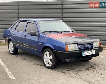 ВАЗ 21099 2008 в Черкассах на Automoto.ua Синий ВАЗ 21099, объемом двигателя 1.6 л и пробегом 300 тыс. км за 1000 $, фото 4 на Automoto.ua