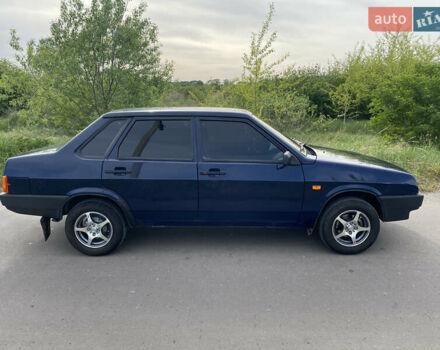 Синий ВАЗ 21099, объемом двигателя 1.6 л и пробегом 108 тыс. км за 2900 $, фото 6 на Automoto.ua